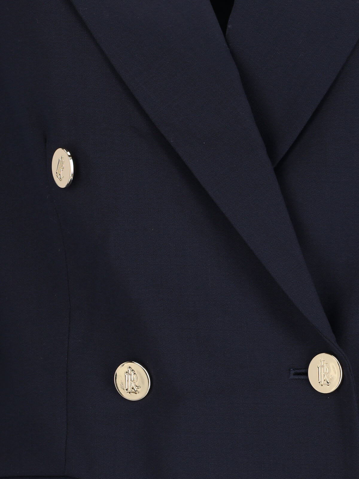 Ralph Lauren Double-breasted Blazer In Blue