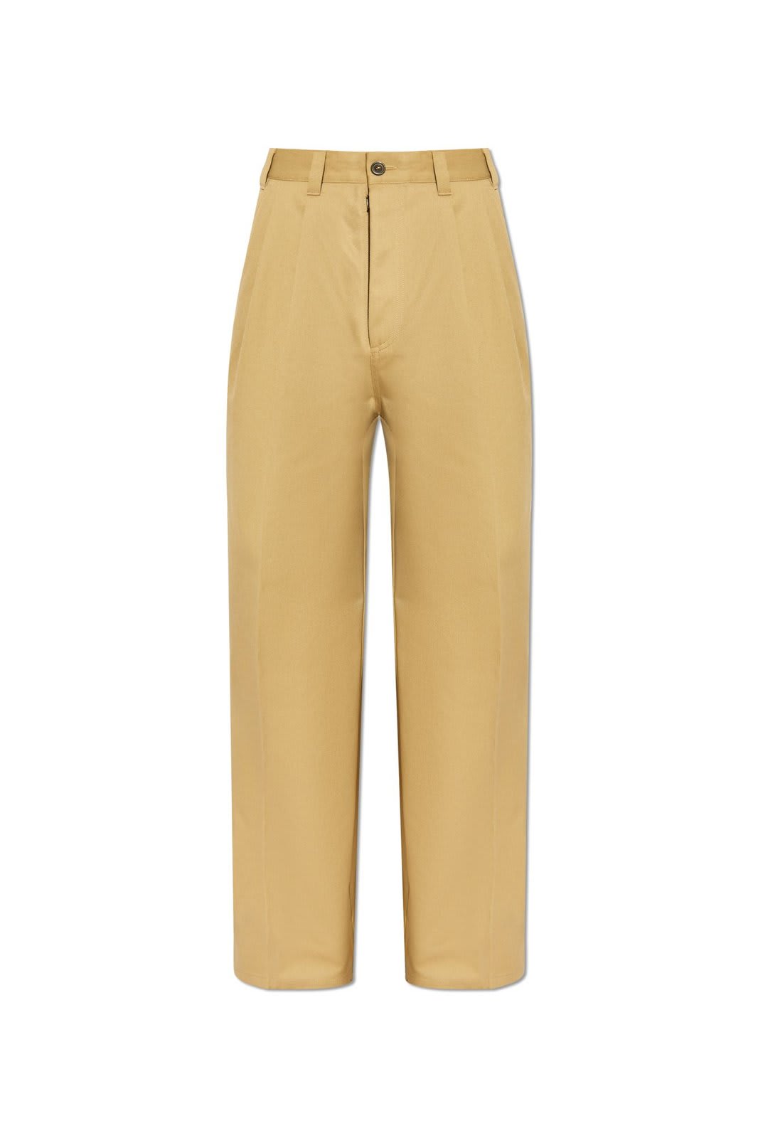 Shop Maison Margiela Pleat Skater Chino Trousers