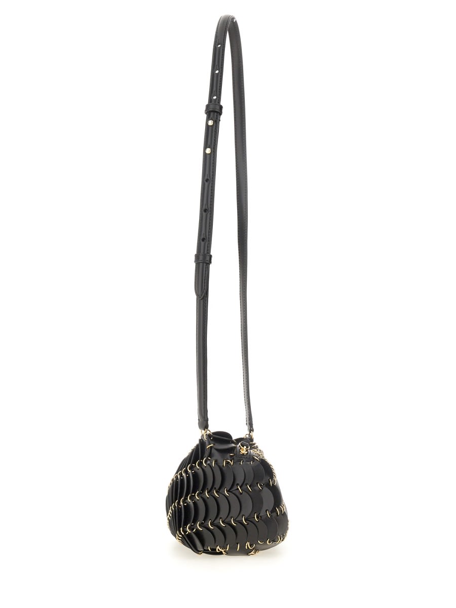 Shop Rabanne Shoulder Bag In Black