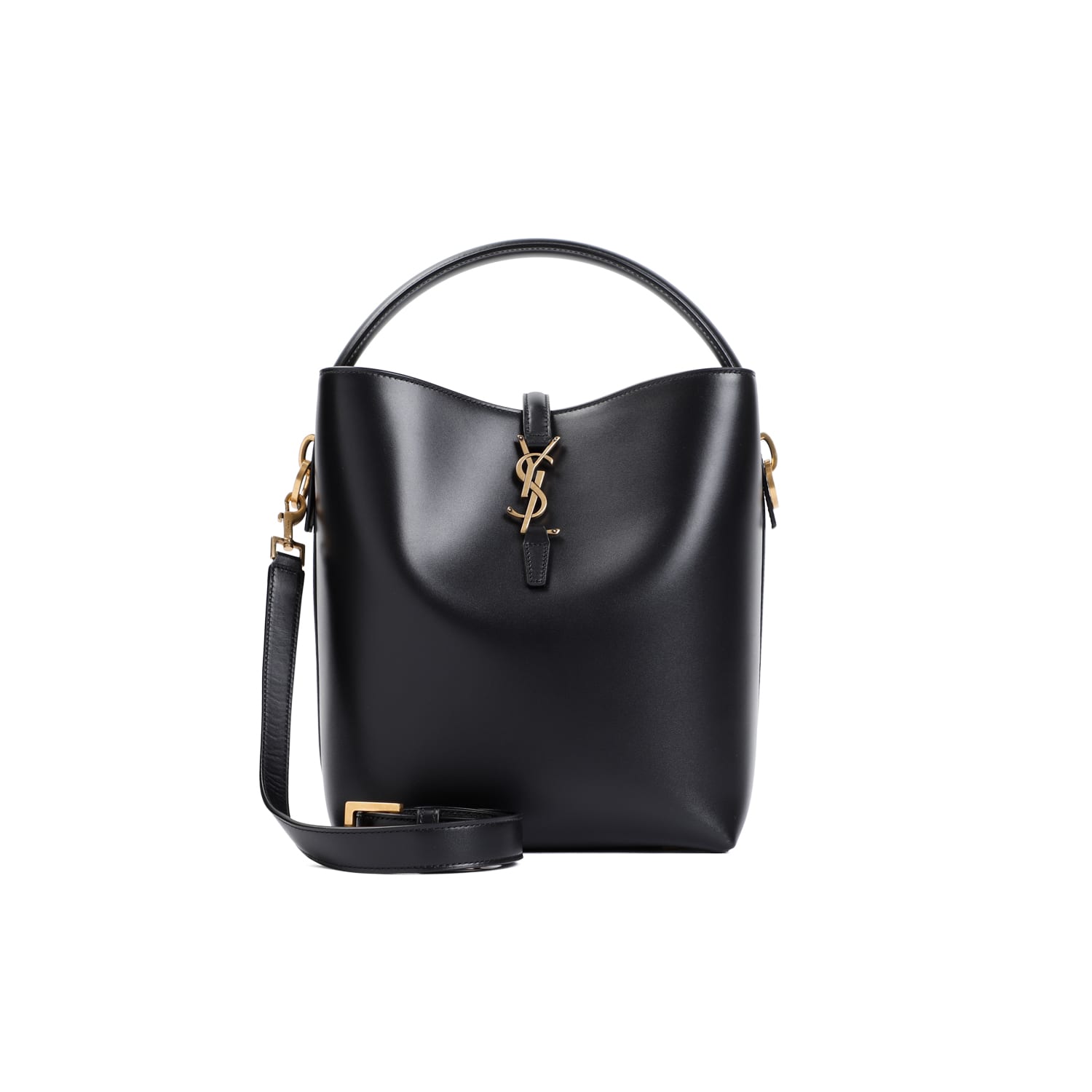 Saint Laurent Ysl Handbag In Black