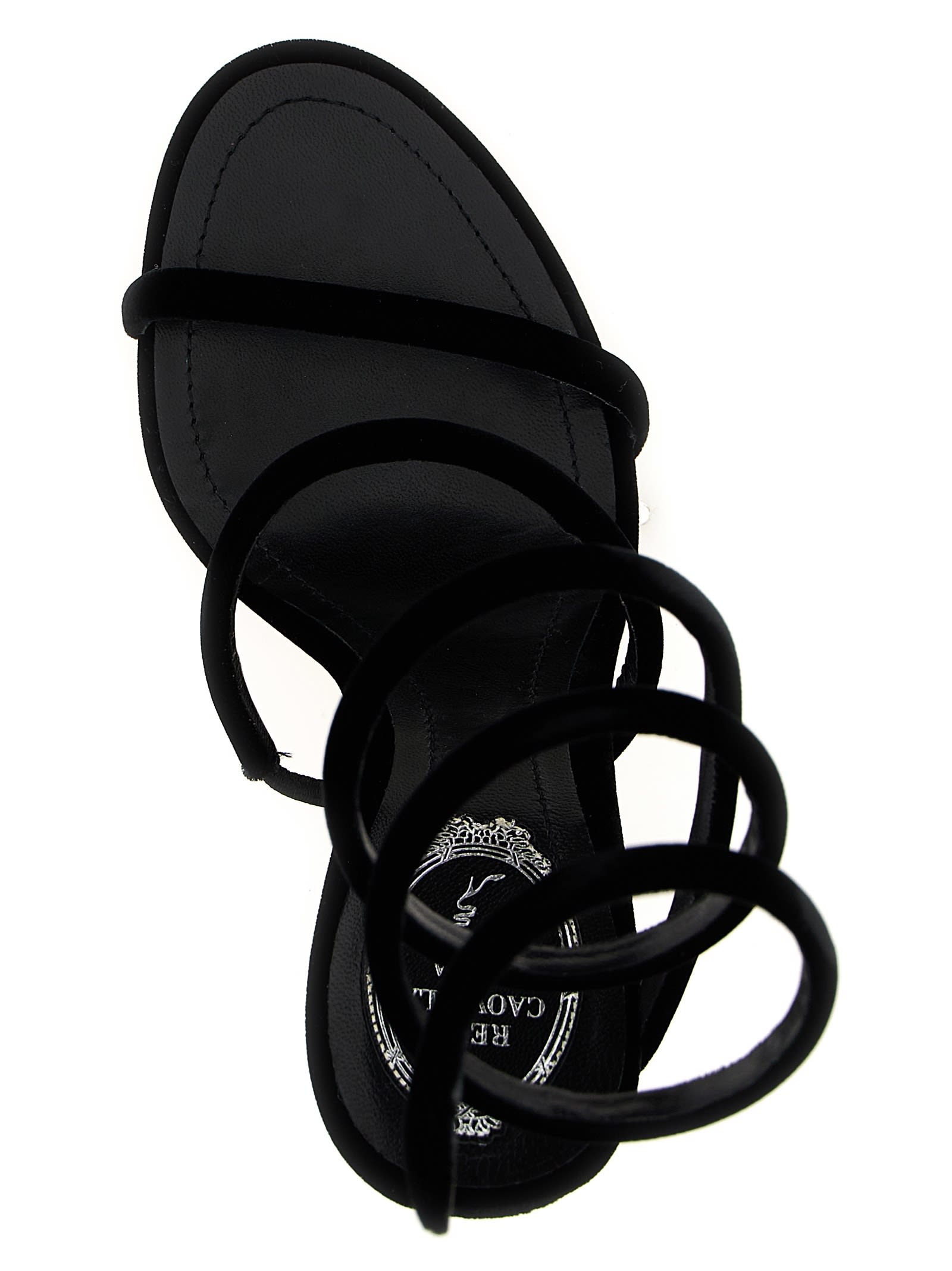 René Caovilla Cleo Sandals In Black