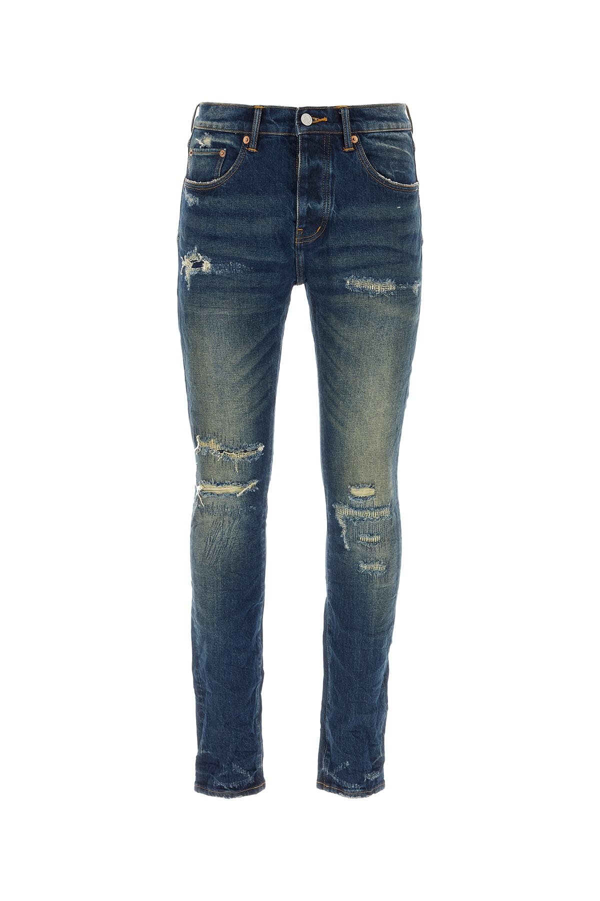 Shop Purple Brand Jeans In Dkindigo