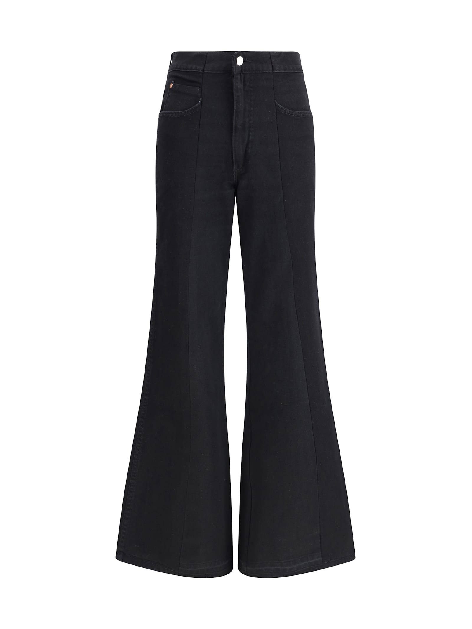 E.l.v Denim E. L.v. Denim Odette Jeans In Black