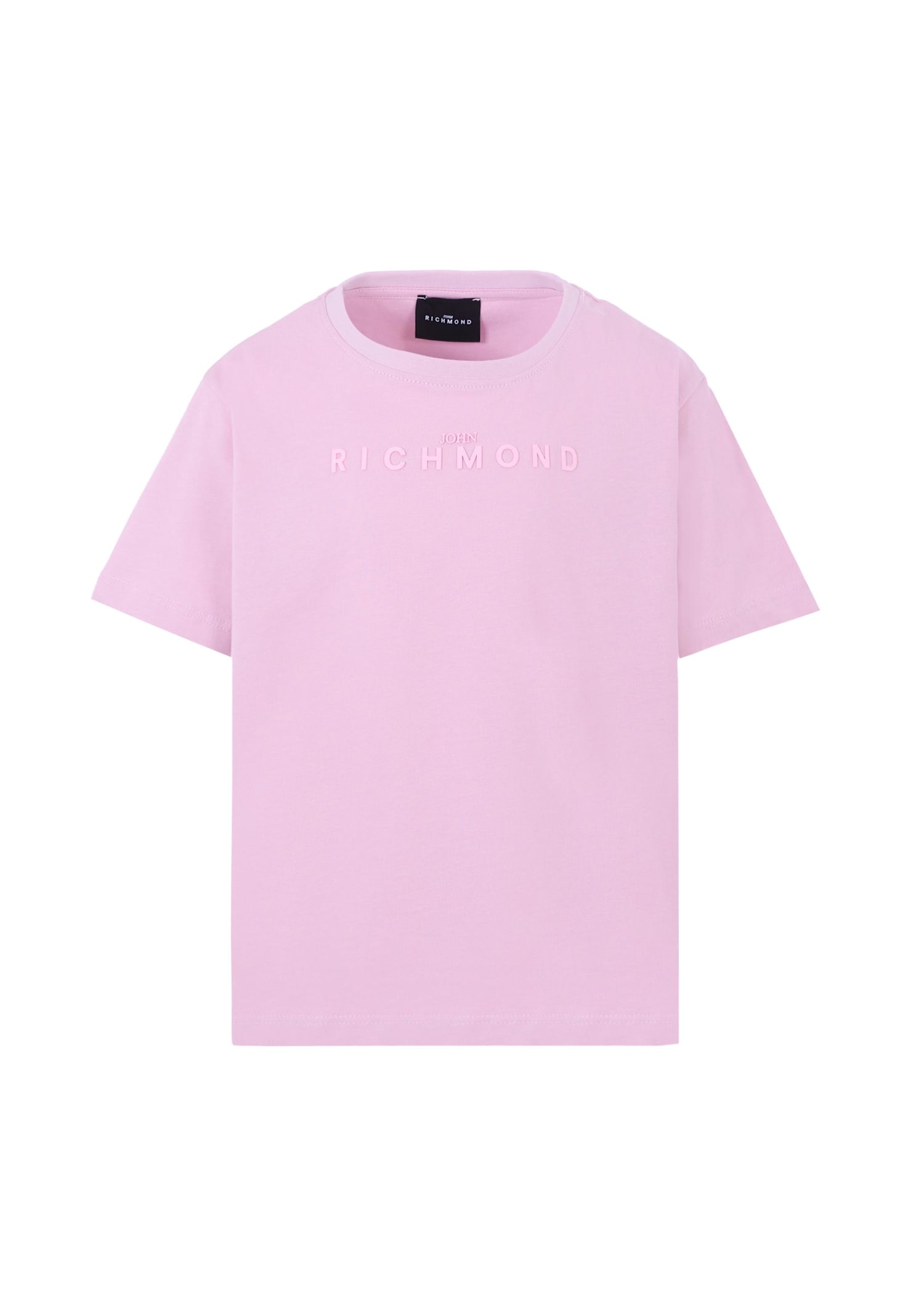 Richmond Kids' Lilac T-shirt For Girl With Logo In Purple