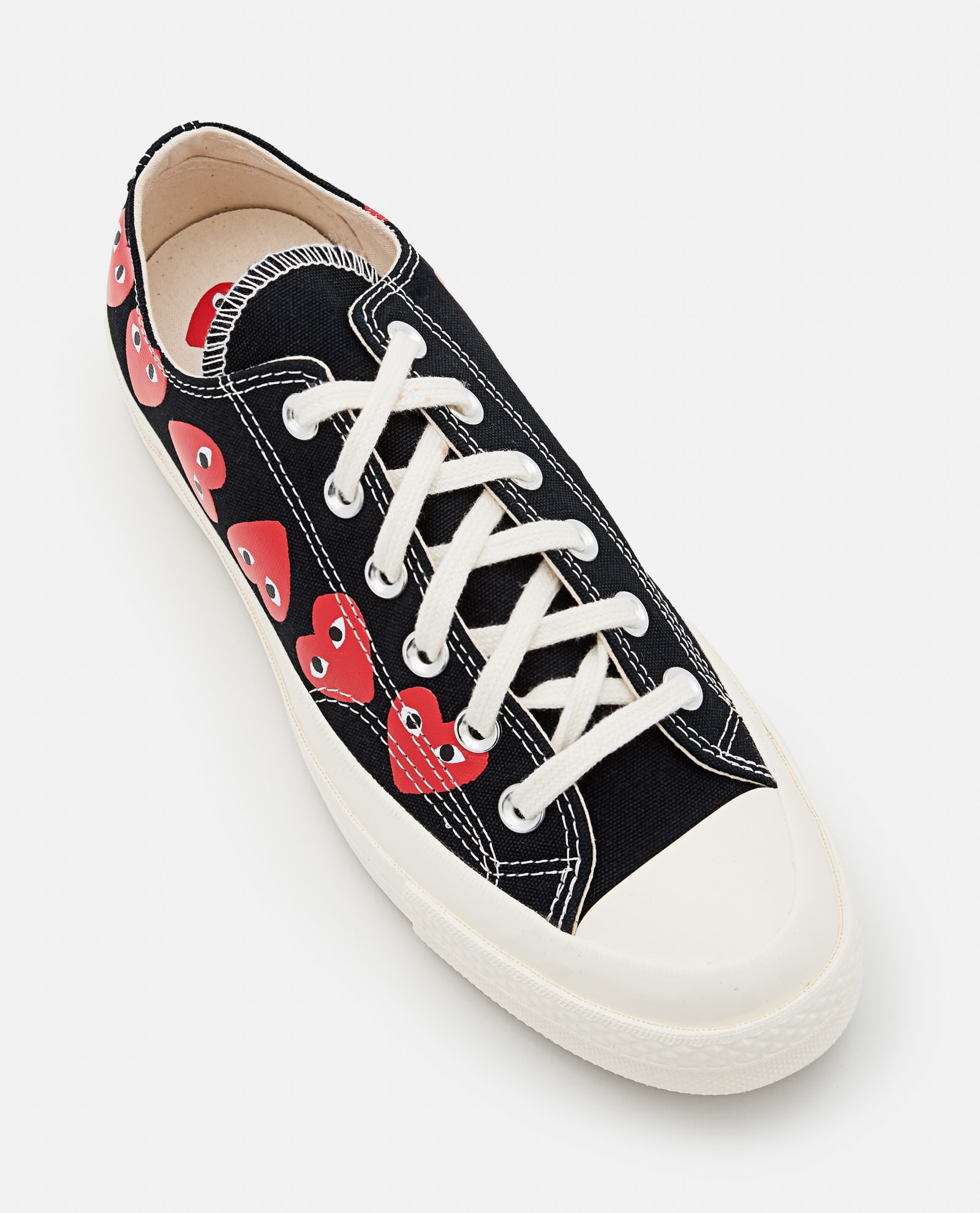 Comme Des Garçons Play Comme Des Garcons Play Unisex Black Sneaker P1 K126 In Black