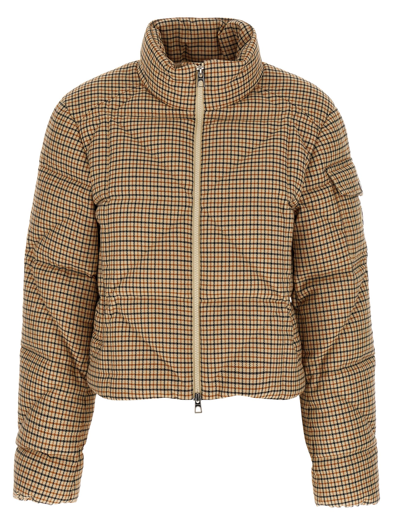 Moncler Keros Down Jacket In Brown