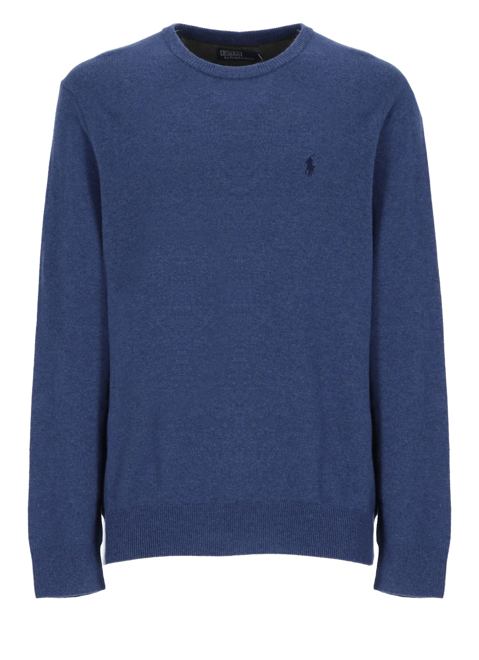 Shop Ralph Lauren Pony Sweater In Blue