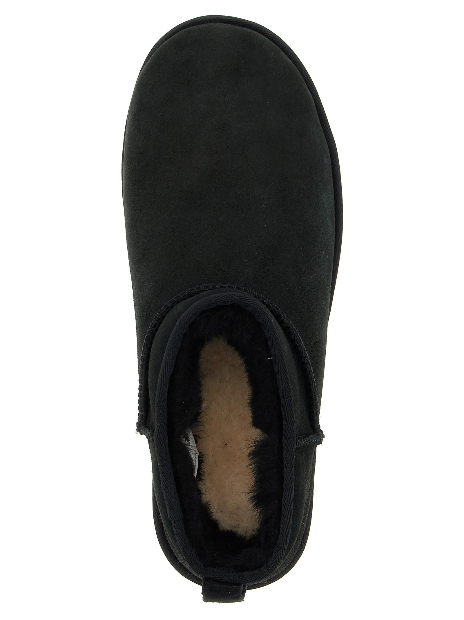 Ugg Australia Classic Ultra Mini Boots In Black