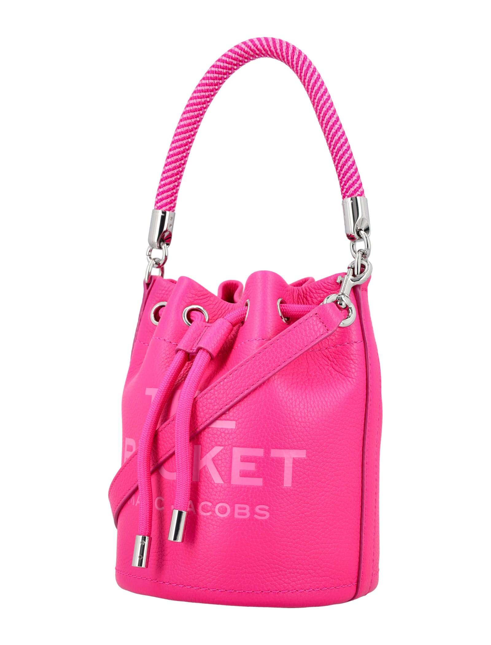 Shop Marc Jacobs The Bucket Bag In Hot Pink