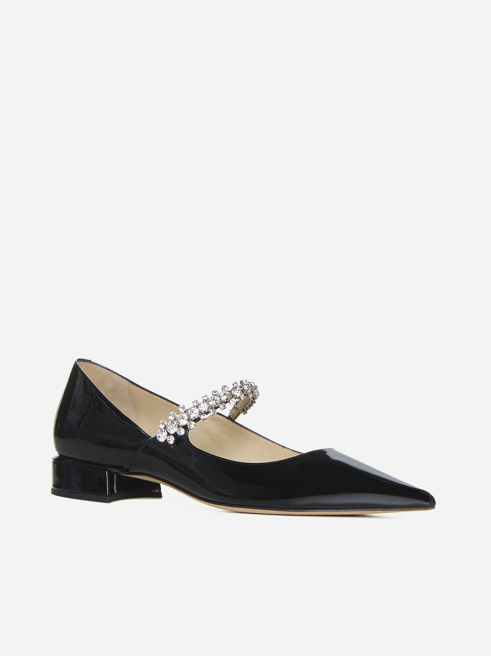 Shop Jimmy Choo Bing Patent Leather Pumps In Black