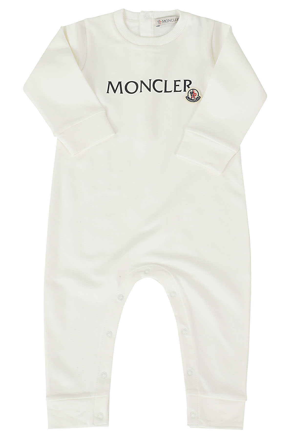 Moncler Babies' Tutina In Bianco