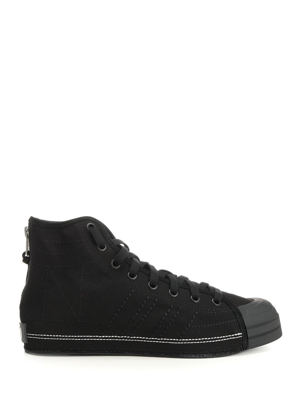 Y-3 Yohji Yamamoto X Nbhd Nizza Hi Sneaker In Black
