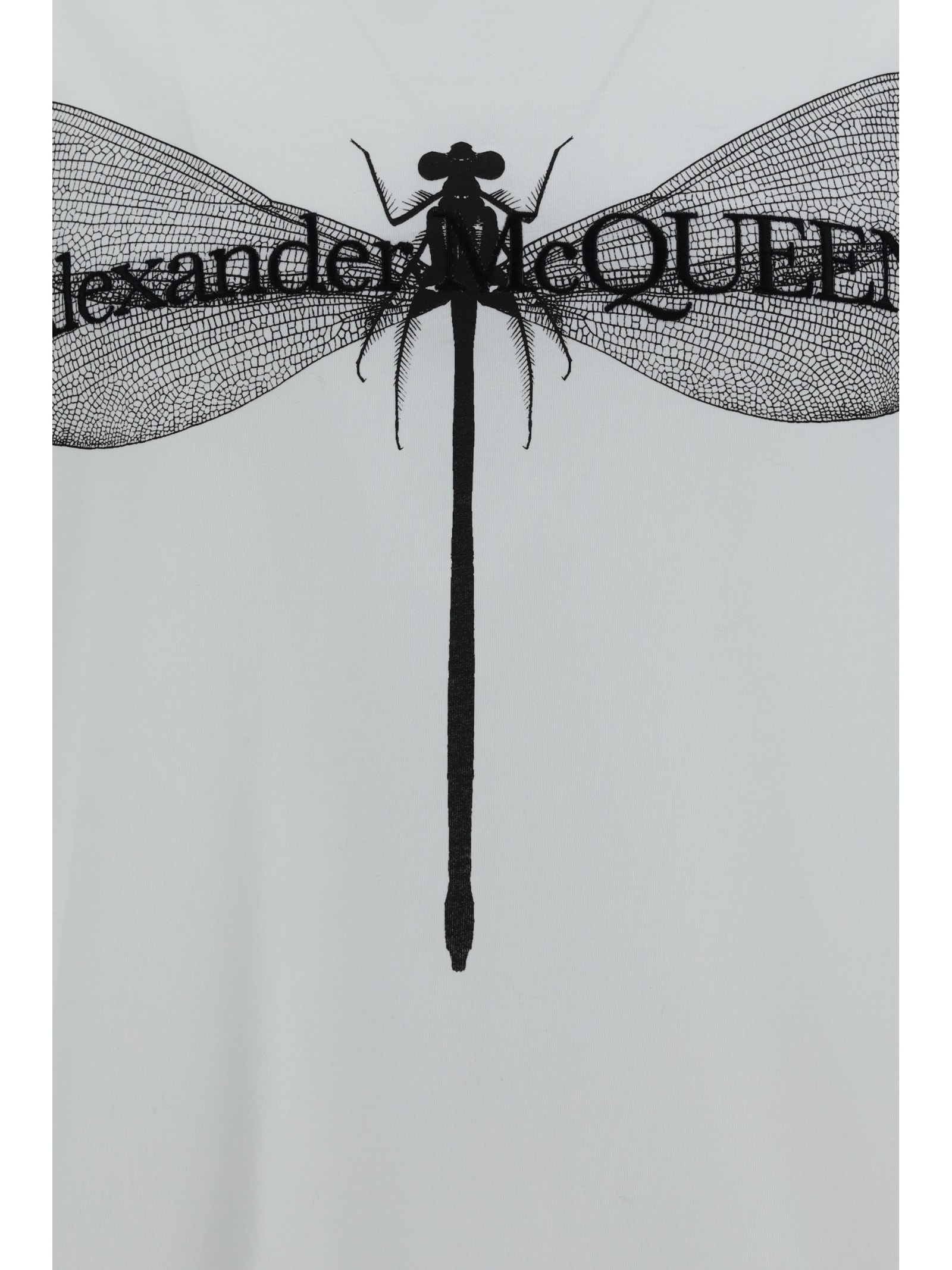 Shop Alexander Mcqueen T-shirt In White