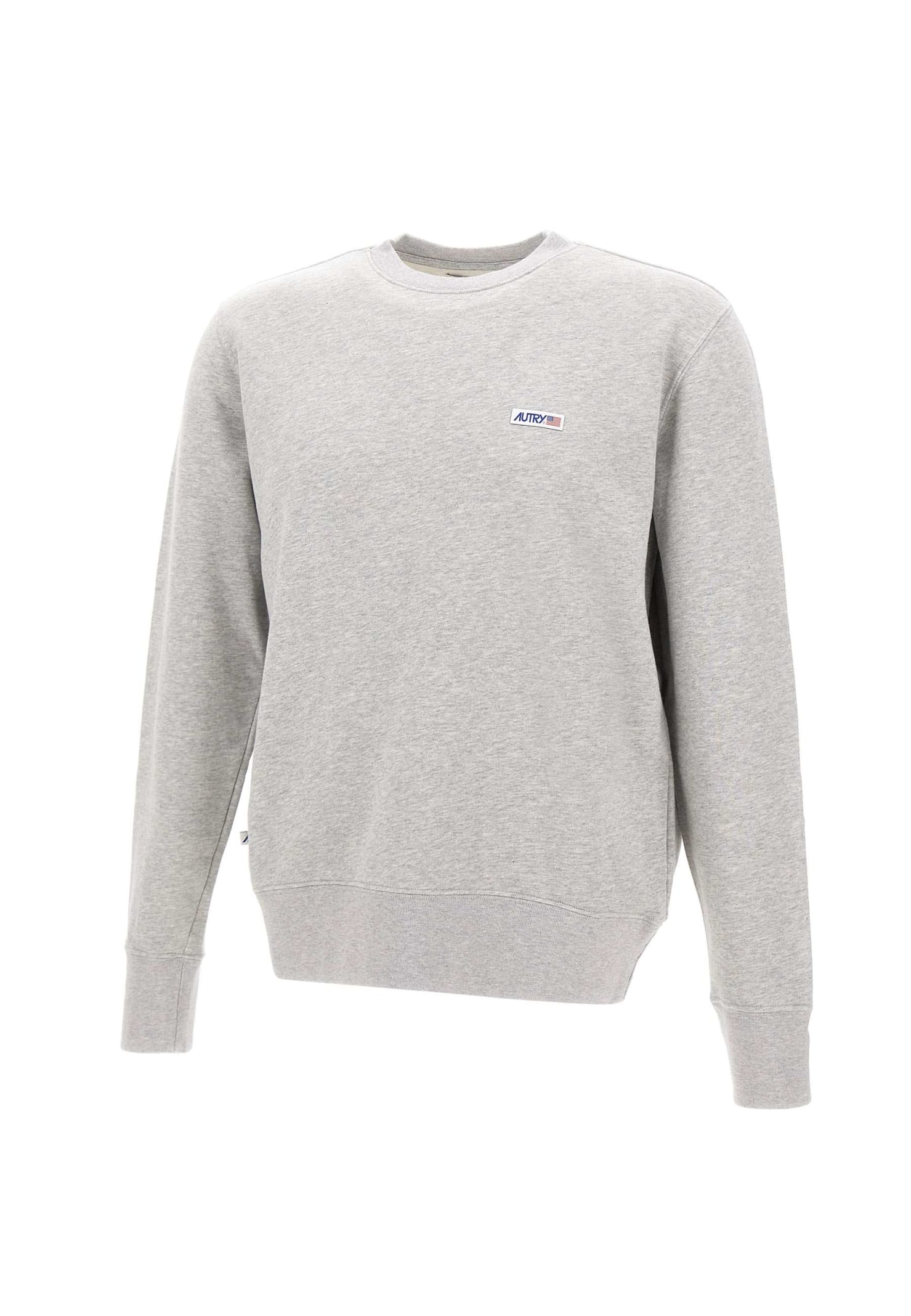 Shop Autry Main Man Apparel Cotton Sweatshirt In Grey