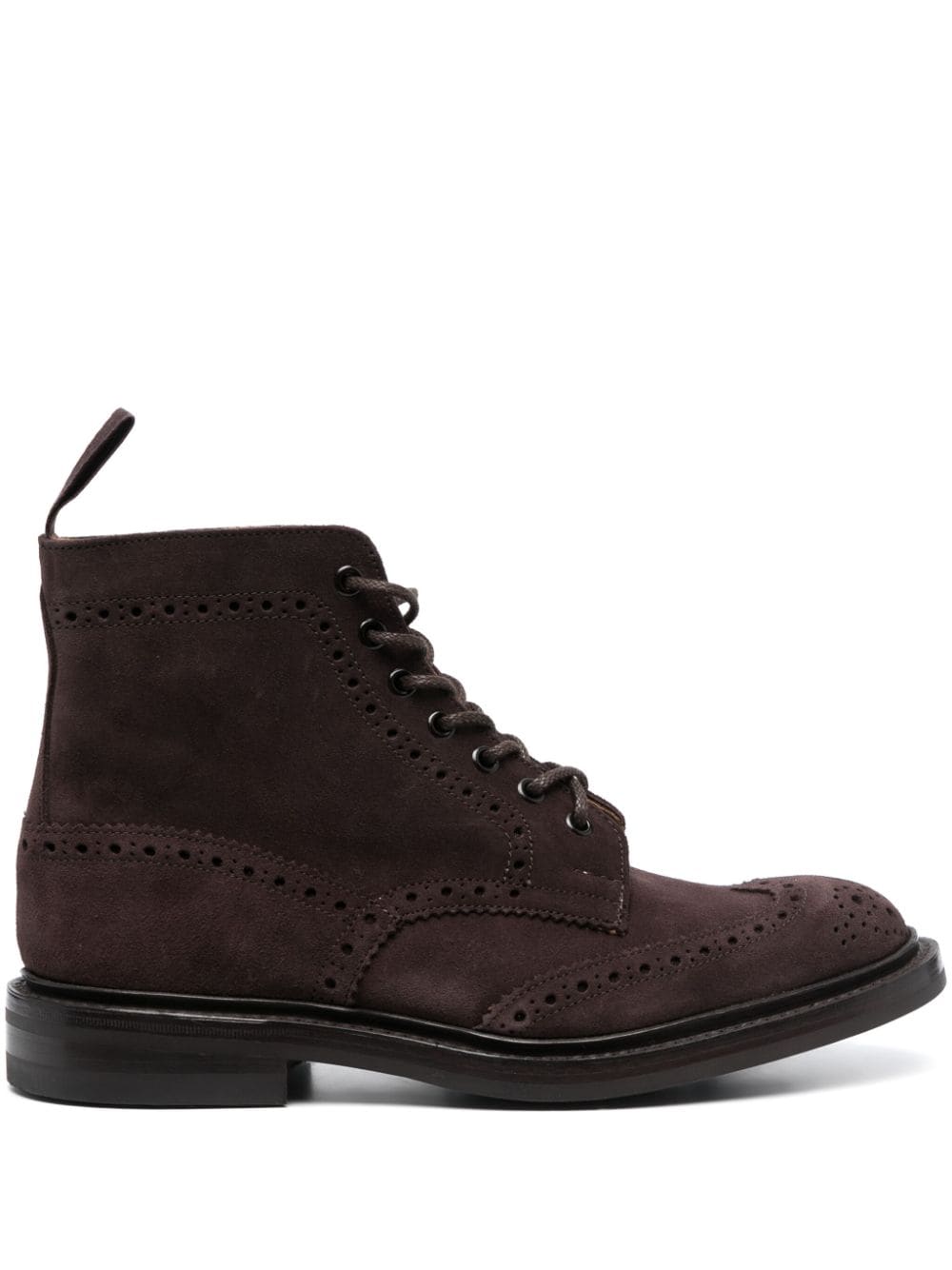 Shop Tricker's Stow Dainite Sole In Coffee Ox Reserved
