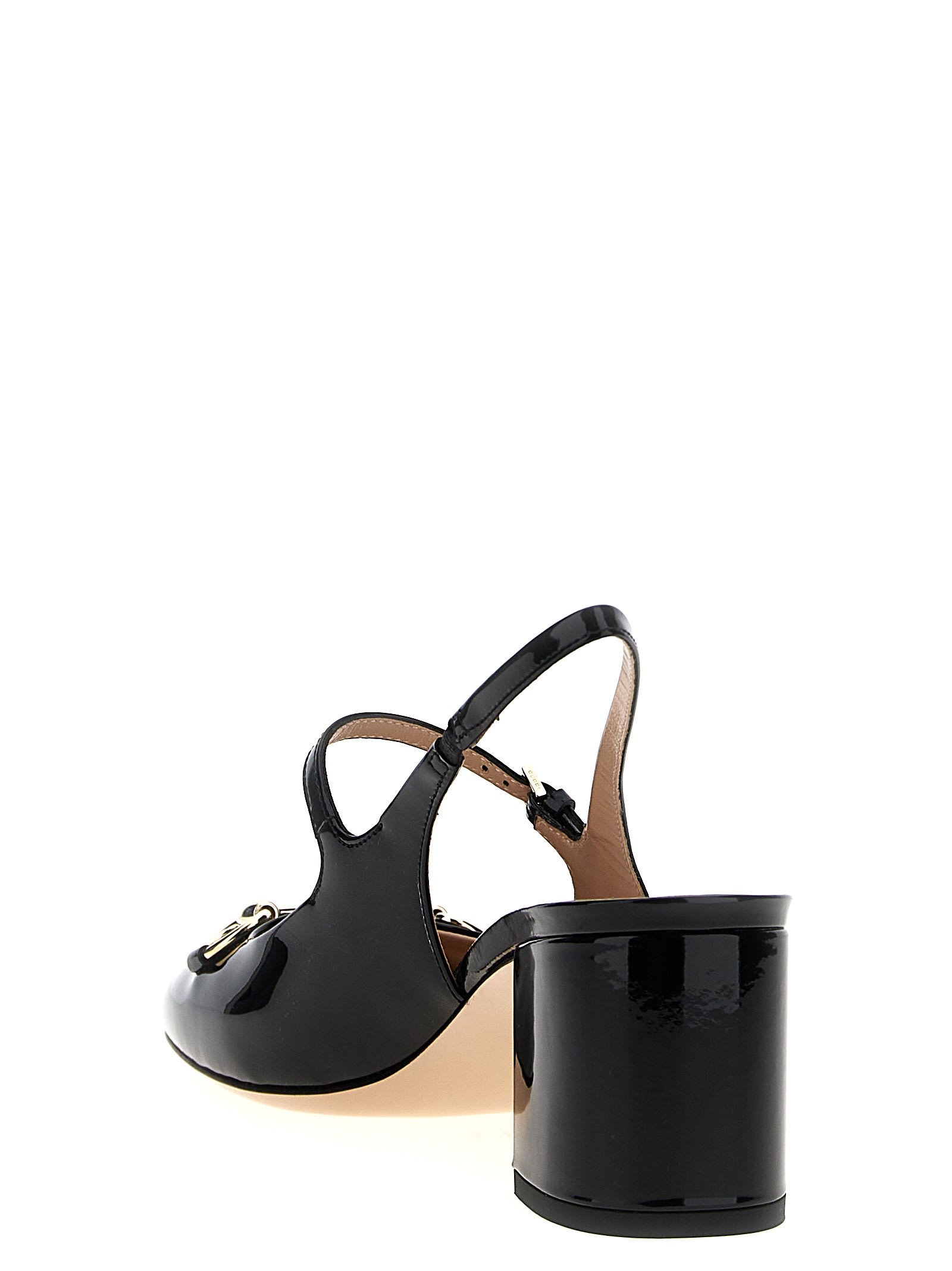 Shop Gucci Morsetto Pumps In Black