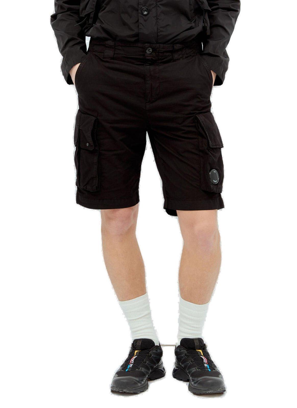 Lens-detailed Knee-length Cargo Shorts C. p. Company