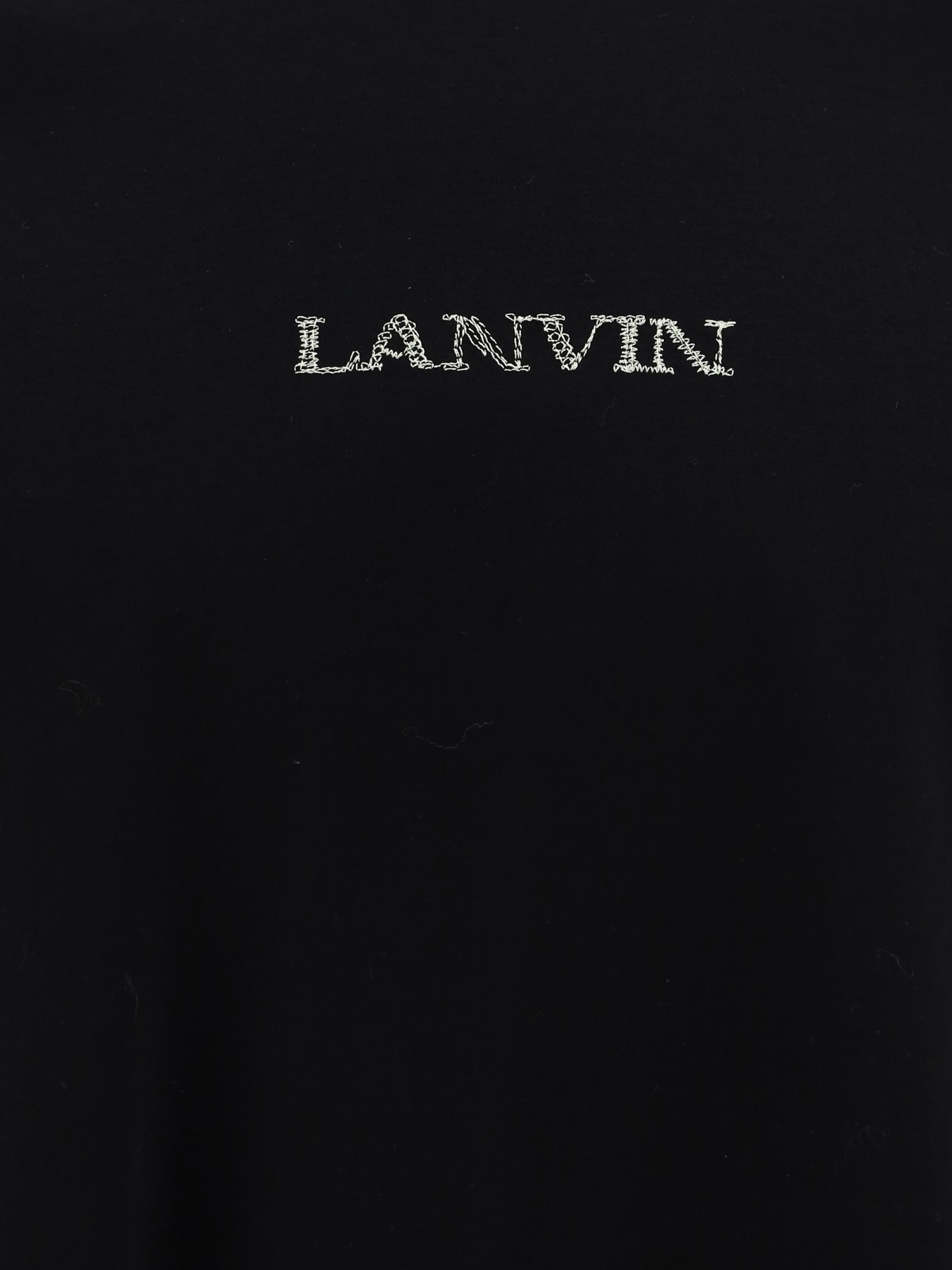 Shop Lanvin T-shirt In Nero