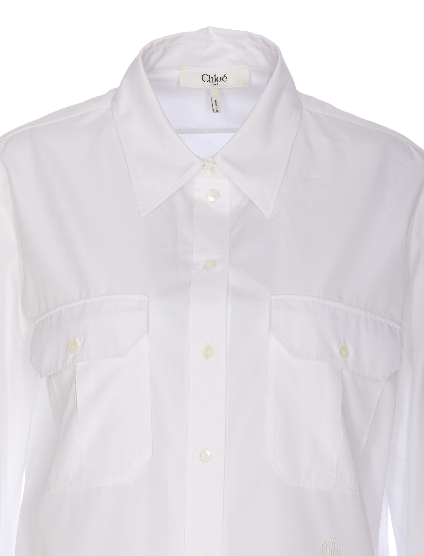 Shop Chloé Shirt In White