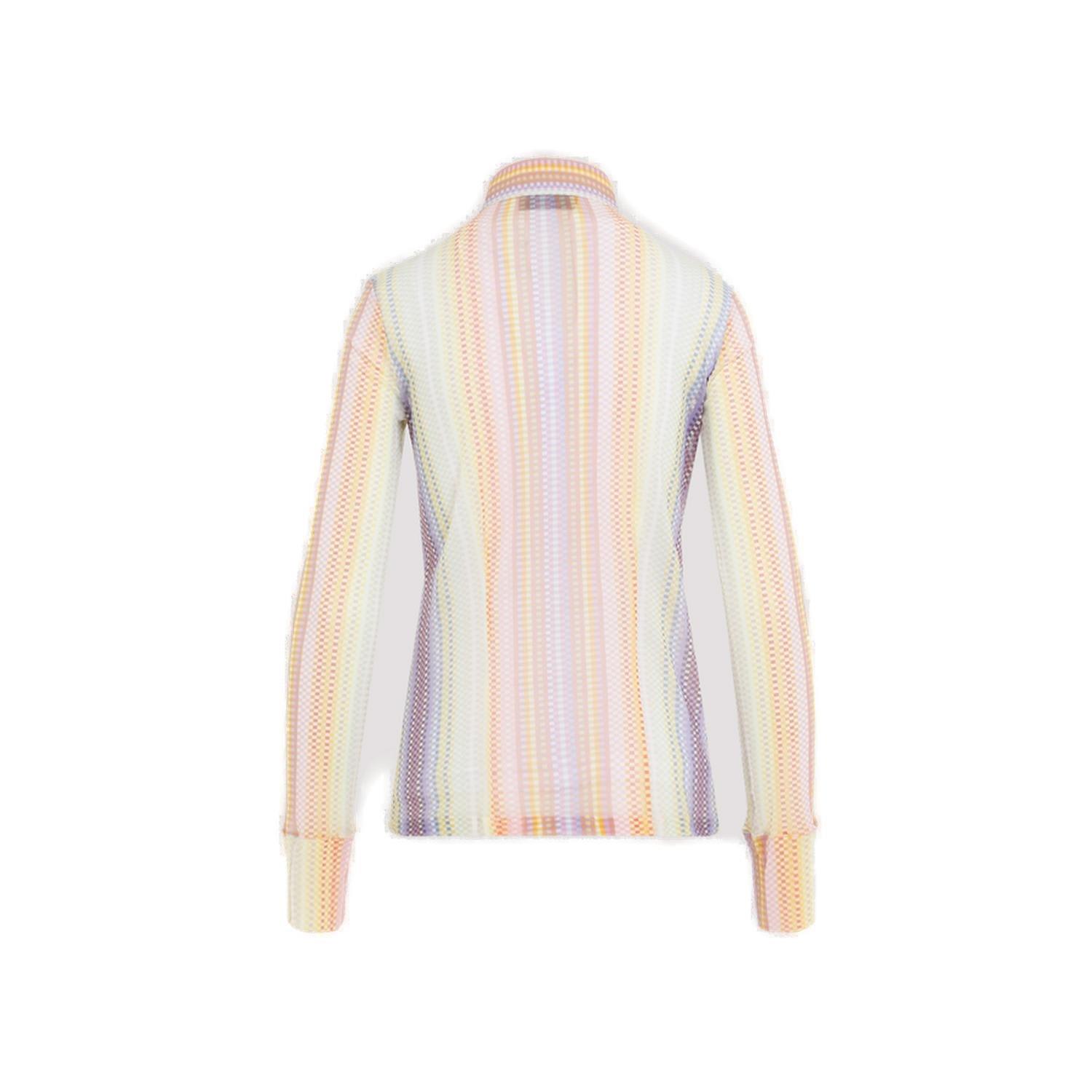 Shop Missoni Long-sleeved Shirt In Multicolor