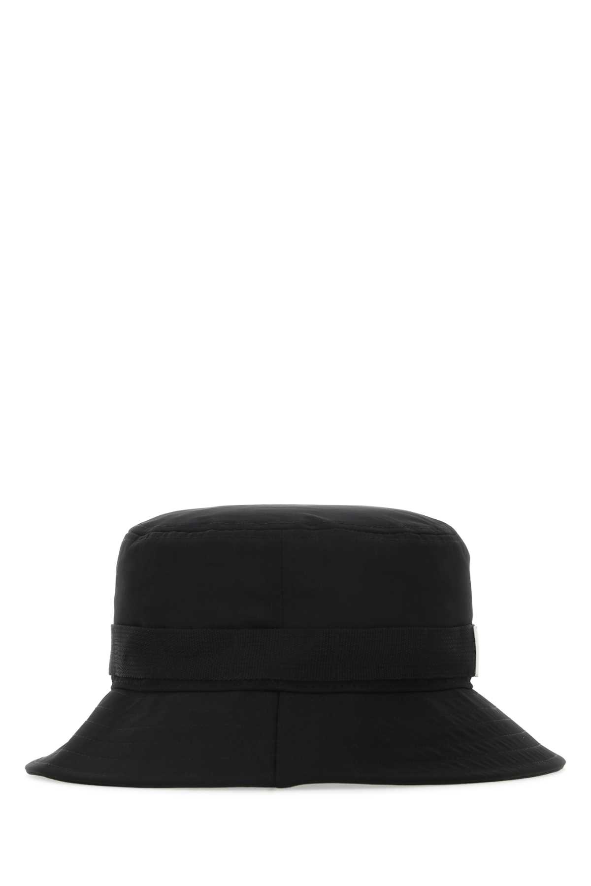 Kenzo Black Polyester Blend Jungle Hat In 99j