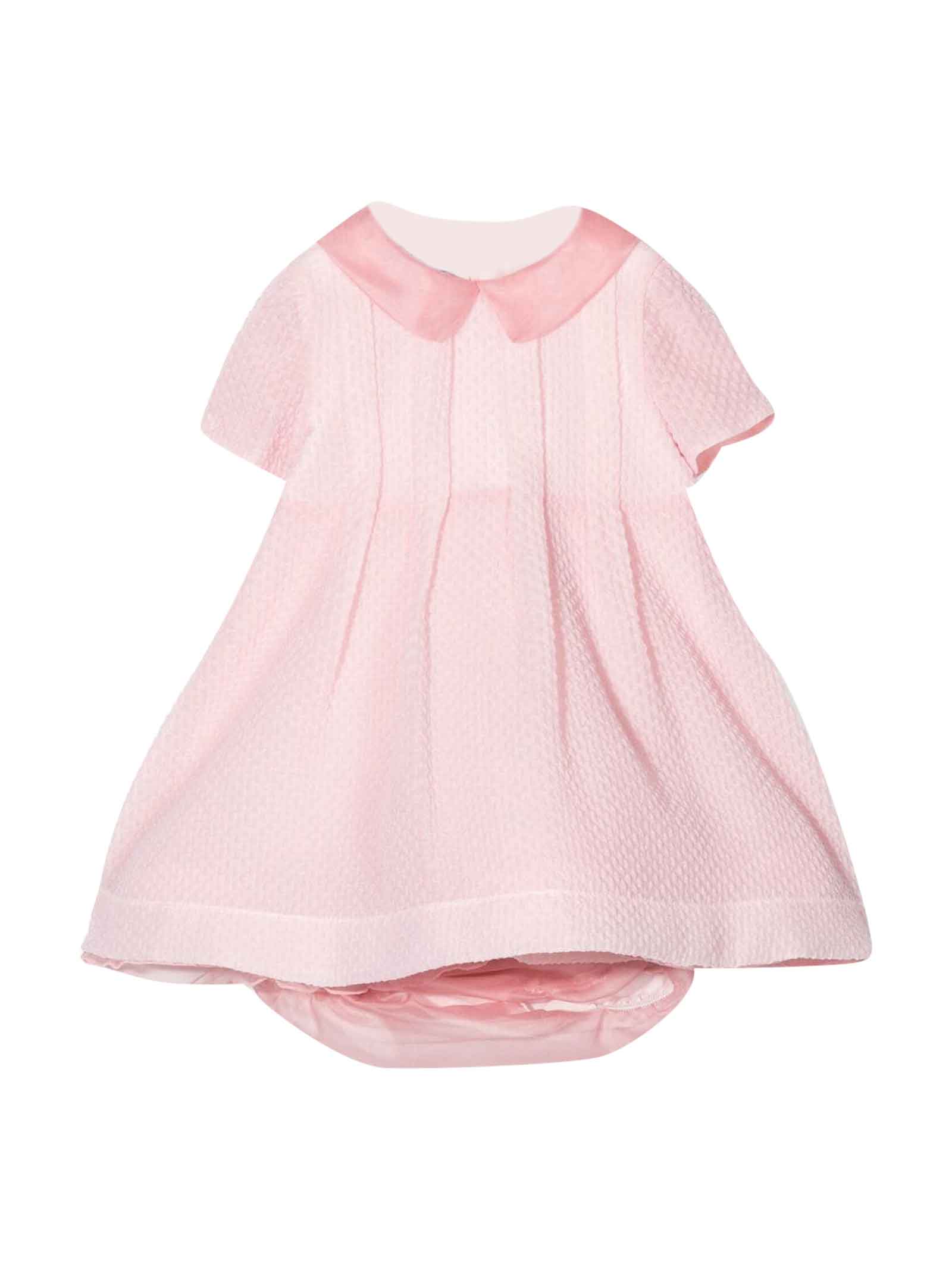 Mimisol Pink Dress Baby Girl Mi Mi Sol | ModeSens
