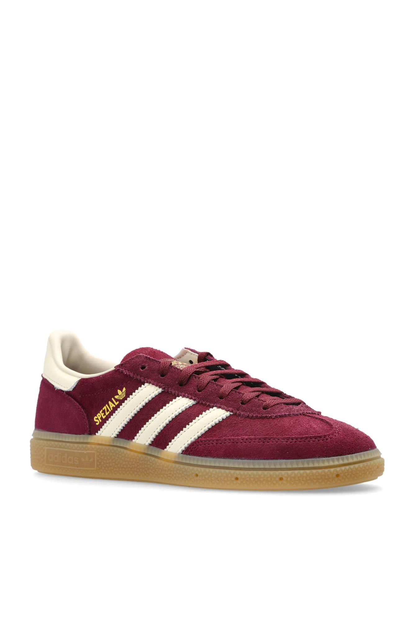 Adidas Originals Maroon Handball Spezial Womans Sneakers In Burgundy