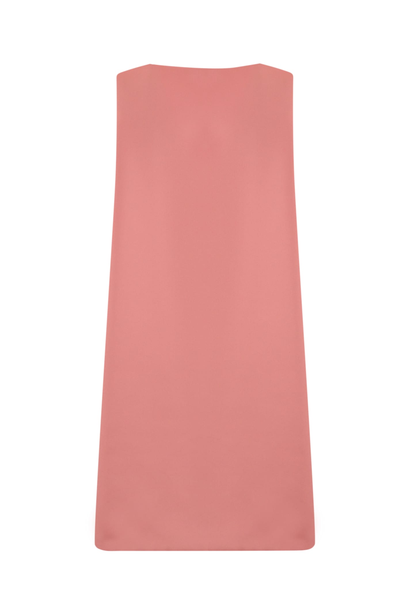 Shop Philosophy Di Lorenzo Serafini Flared Satin Dress In Rosa