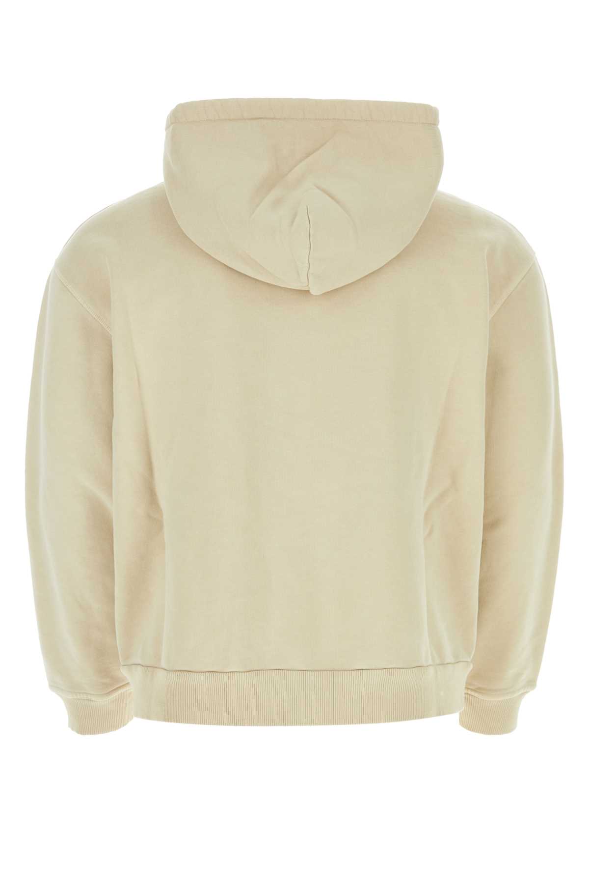 Shop Nanushka Sand Cotton Sweatshirt In Shell