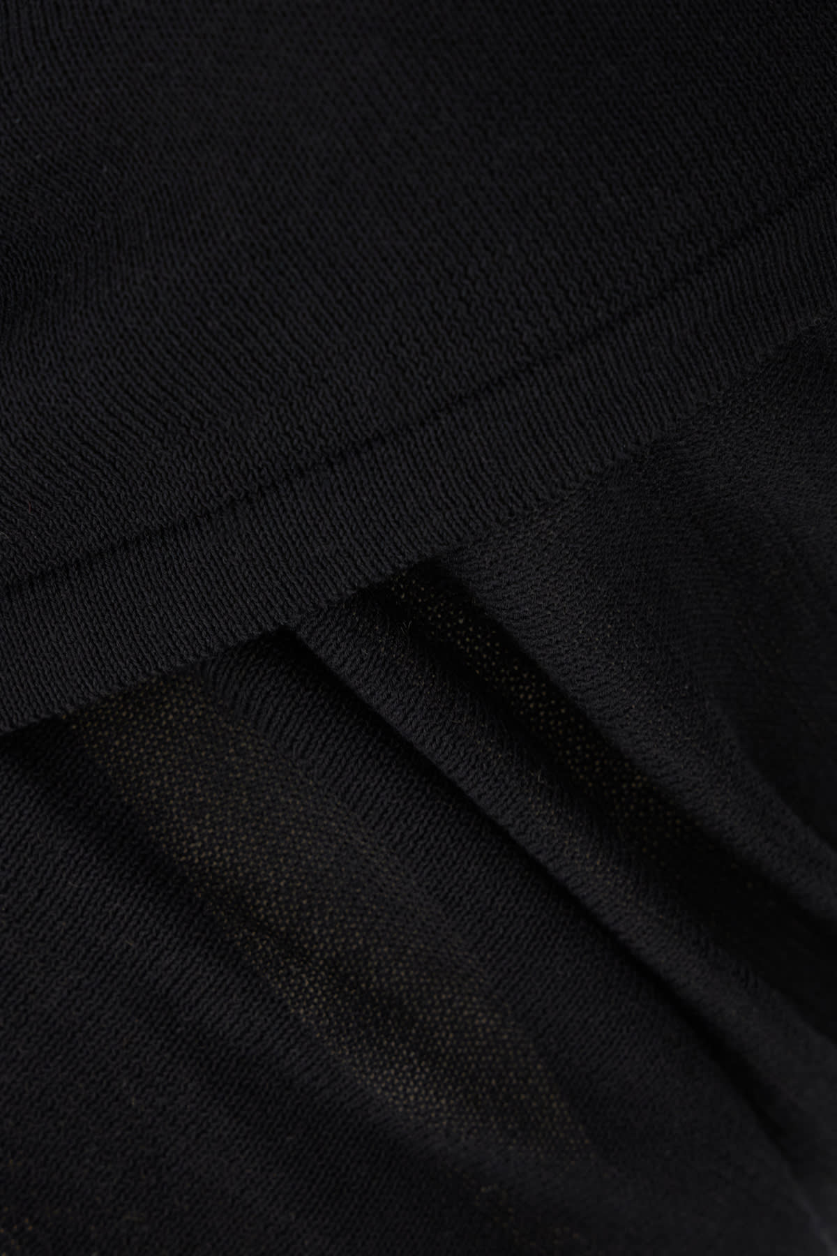 Sportmax Black Shaker Top In Nero