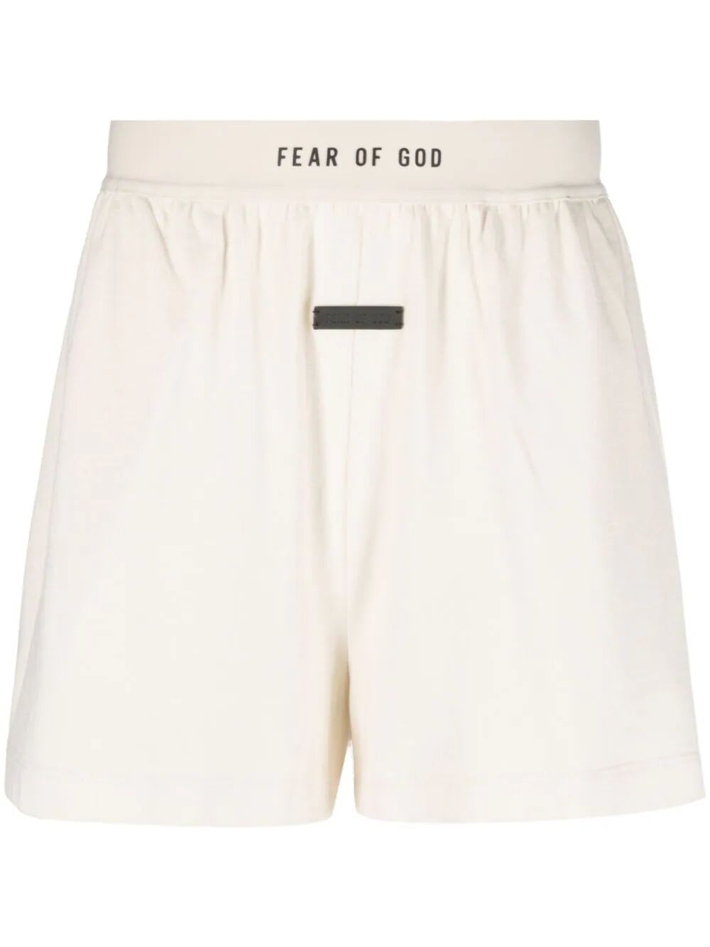 Shop Fear Of God Lounge Short In Cream