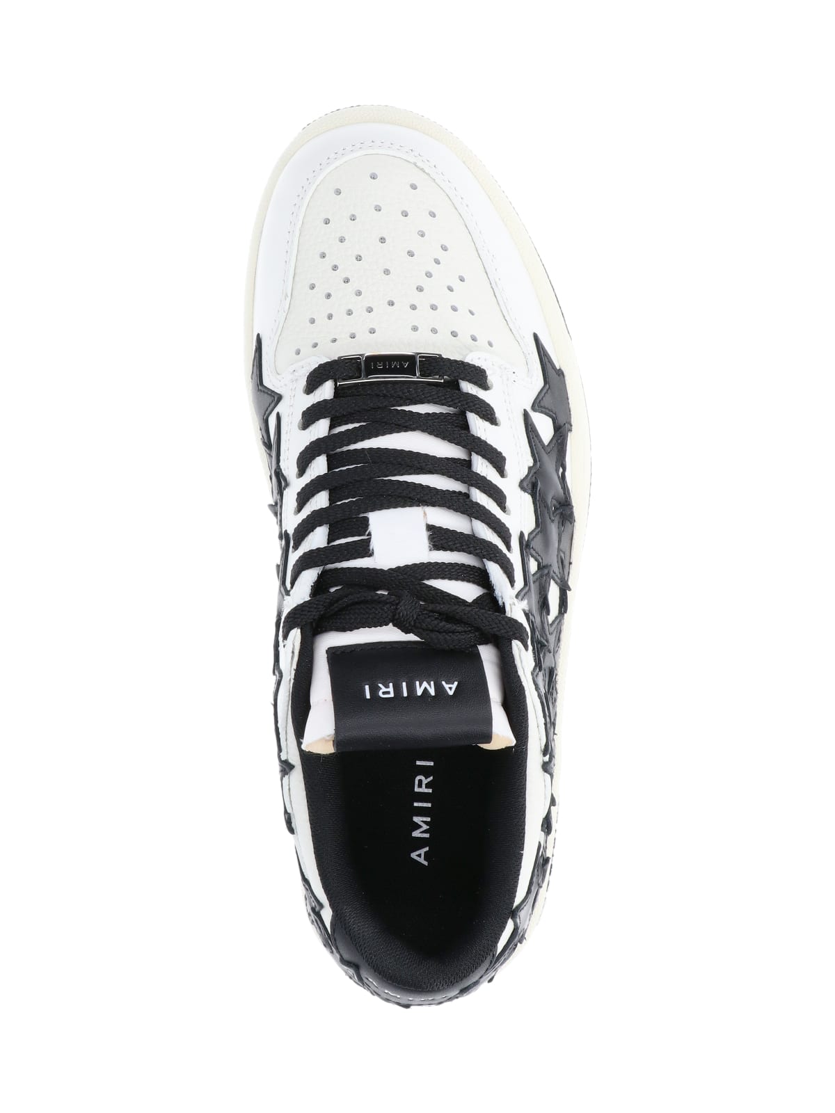 Shop Amiri Star Detail Sneakers In Black
