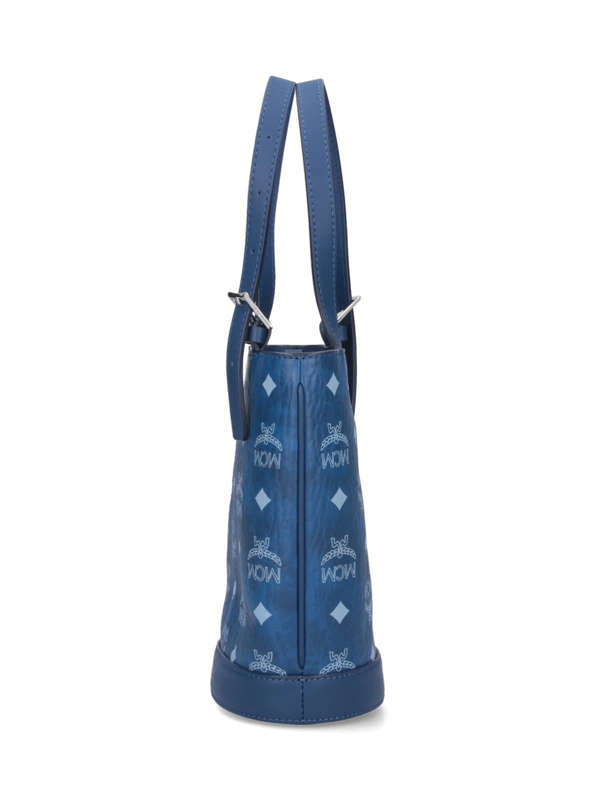 Mcm Handle Strap Shoulder Bag In Blue