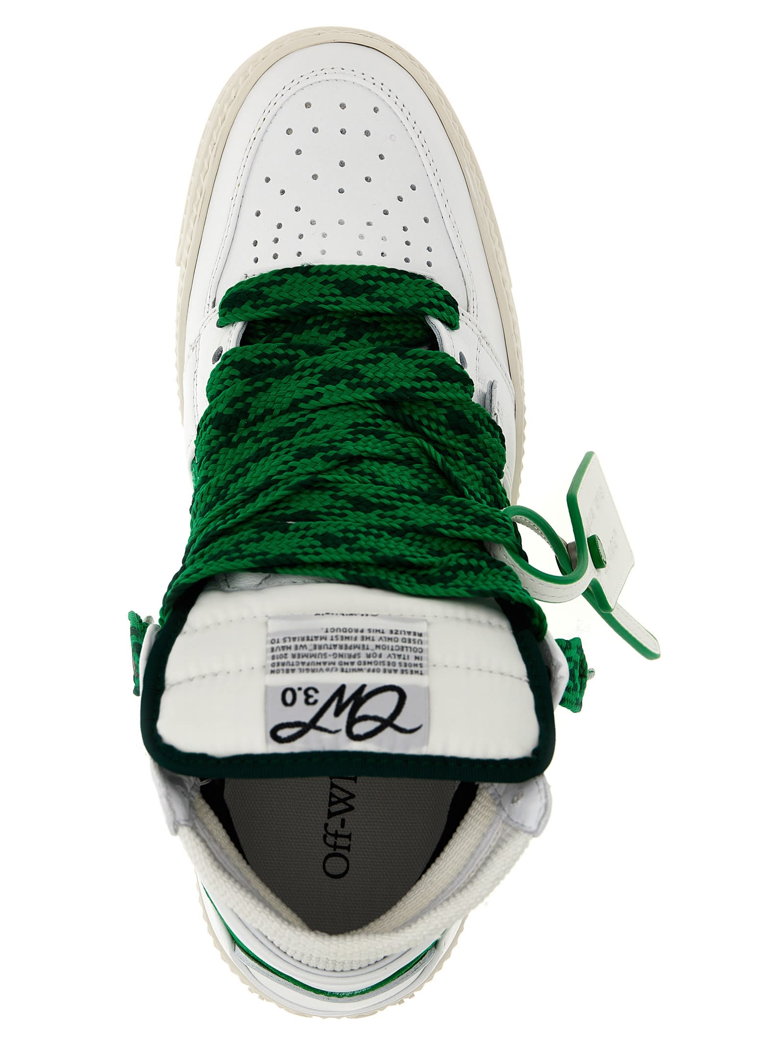 Shop Off-white 3.0 Off Court Sneakers In Green