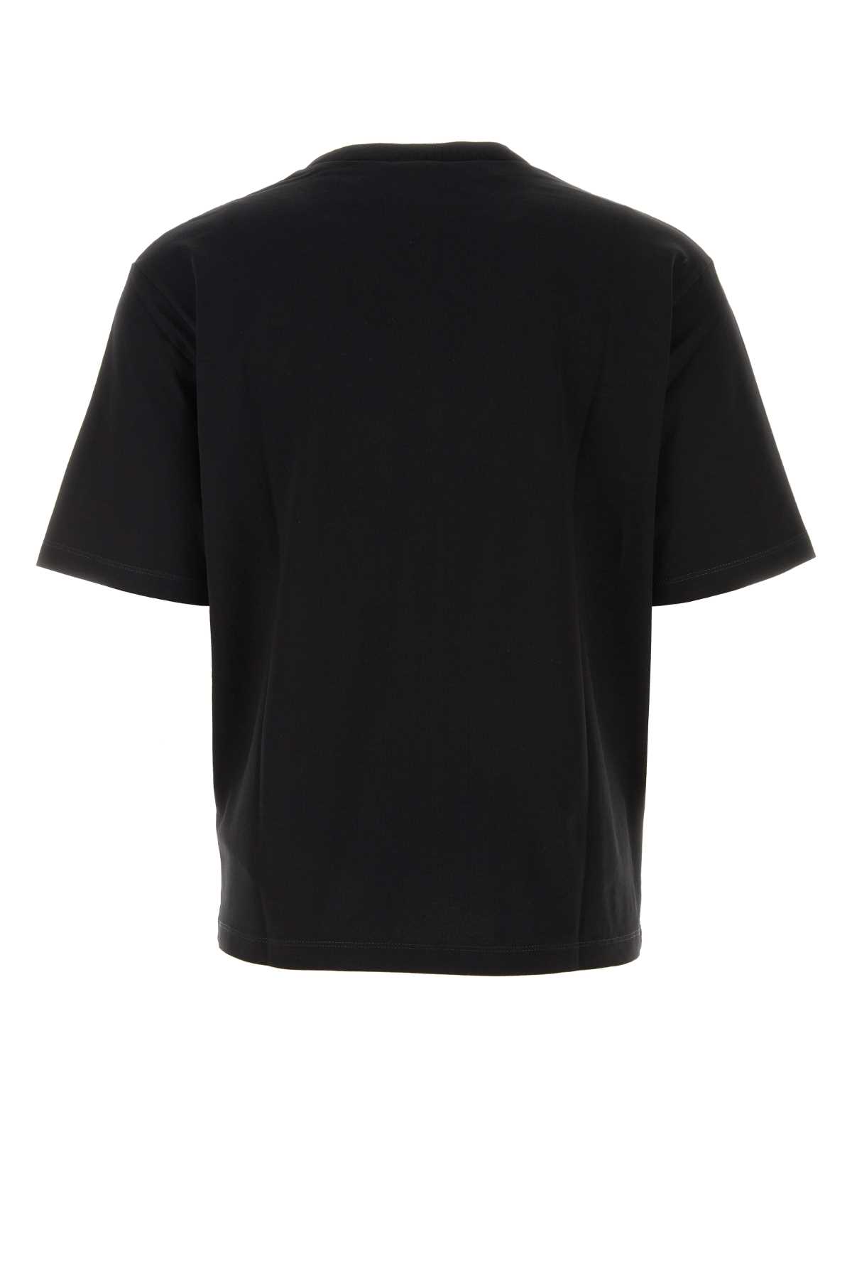 Shop Dsquared2 Black Cotton T-shirt