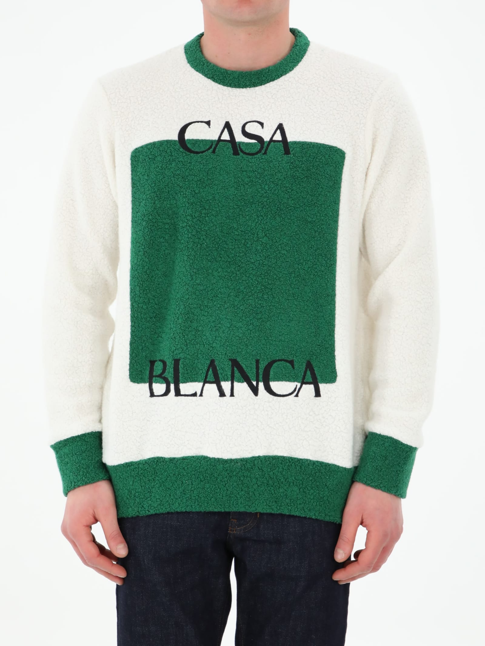 Casablanca Logoed Crewneck Sweatshirt