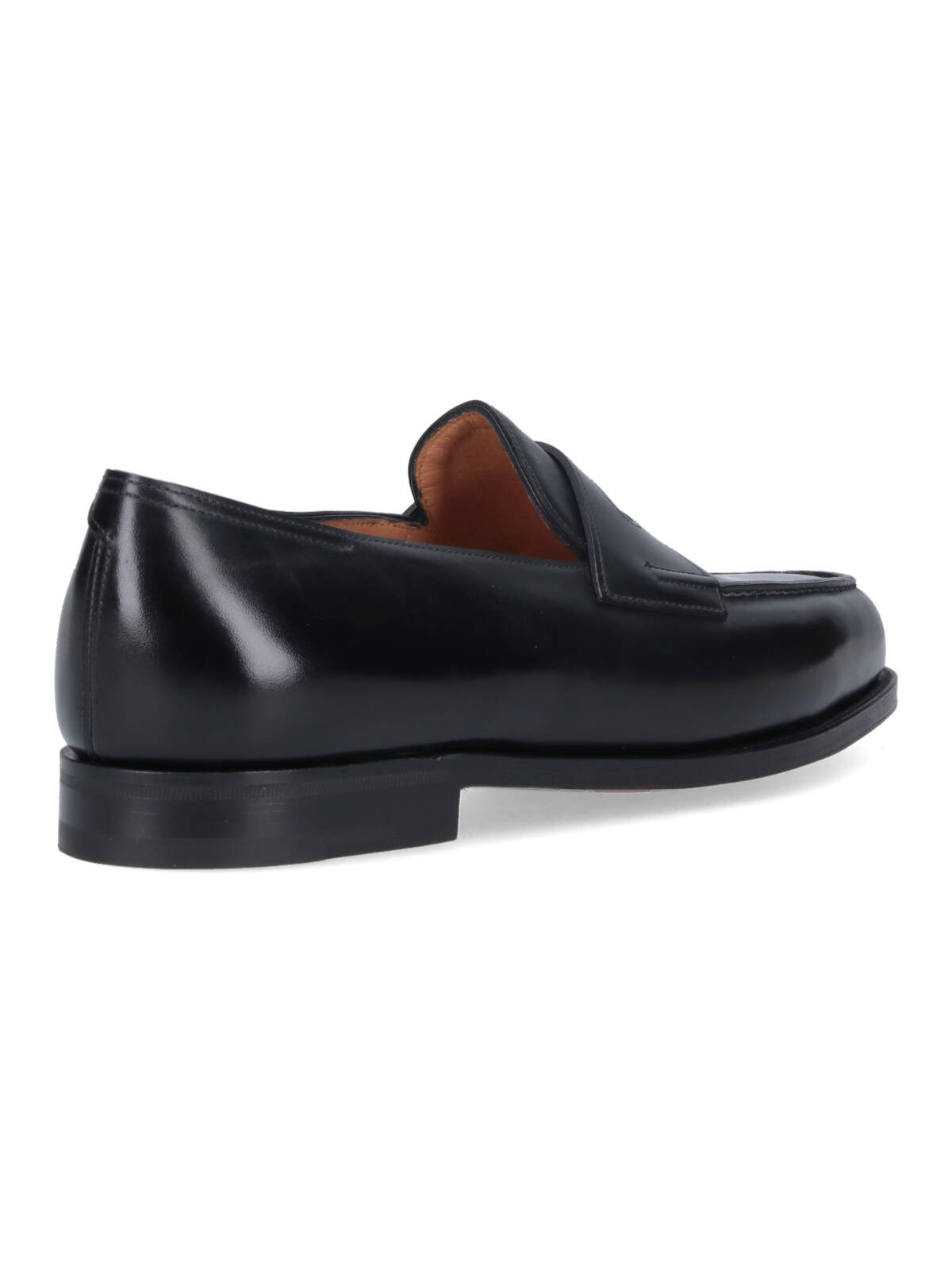 John Lobb Lopez Leather Loafers In Black