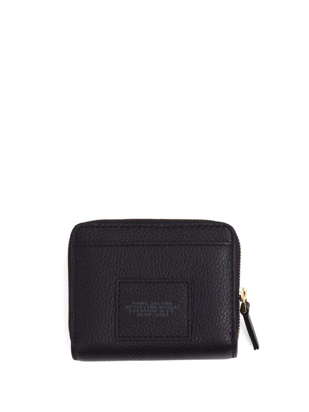 Shop Marc Jacobs The Mini Compact Wallet In Black