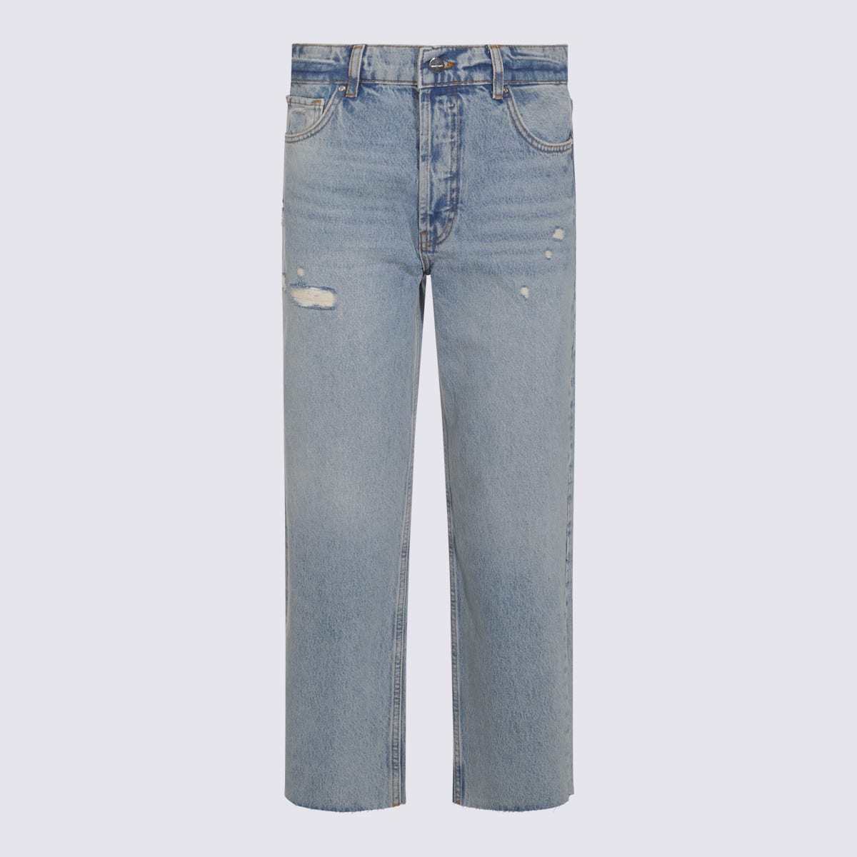 Light Blue Cotton Jeans