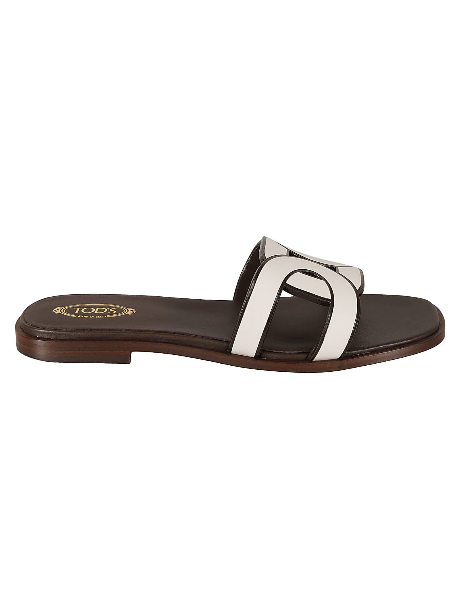 Tod's 70k Maxi Sandals In White