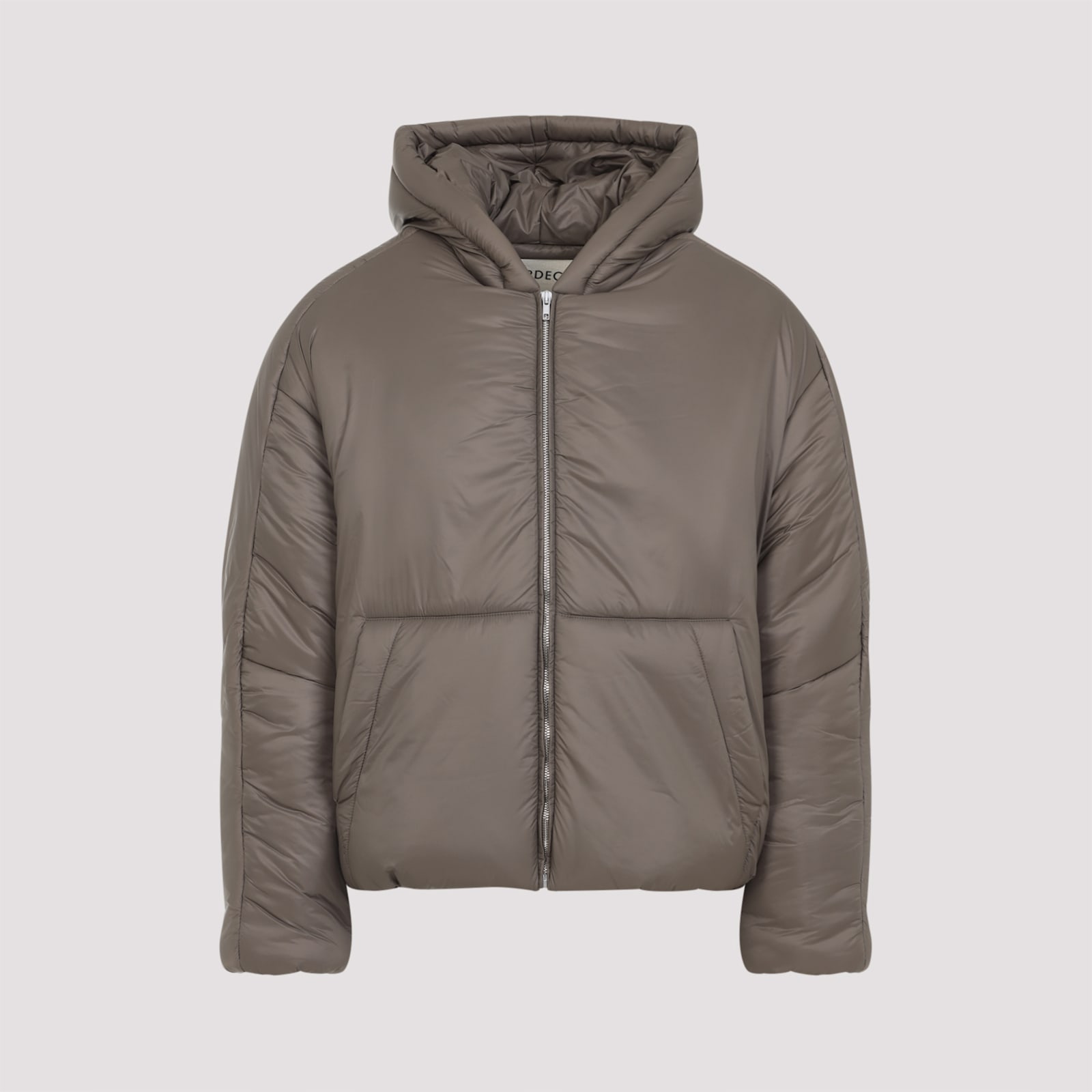 Mordecai Padded Casual Jacket With Modern Fit In Gray