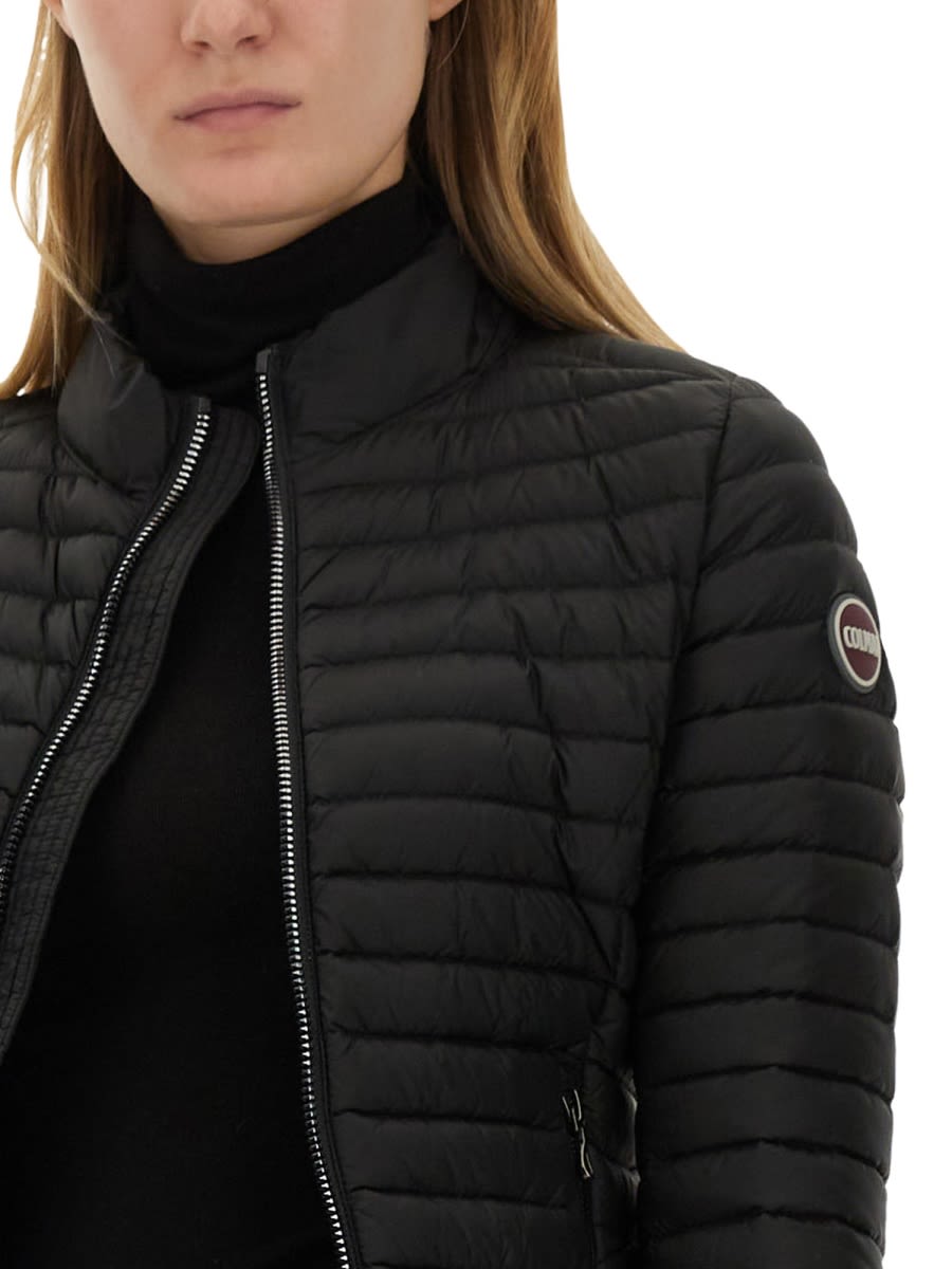 Shop Colmar Down Jacket With Logo In Black