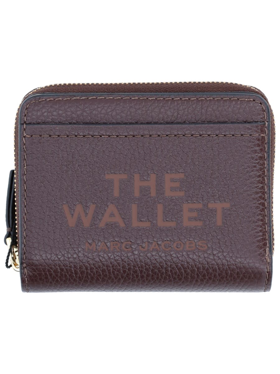 Marc Jacobs The Compact Mini Wallet In Brown