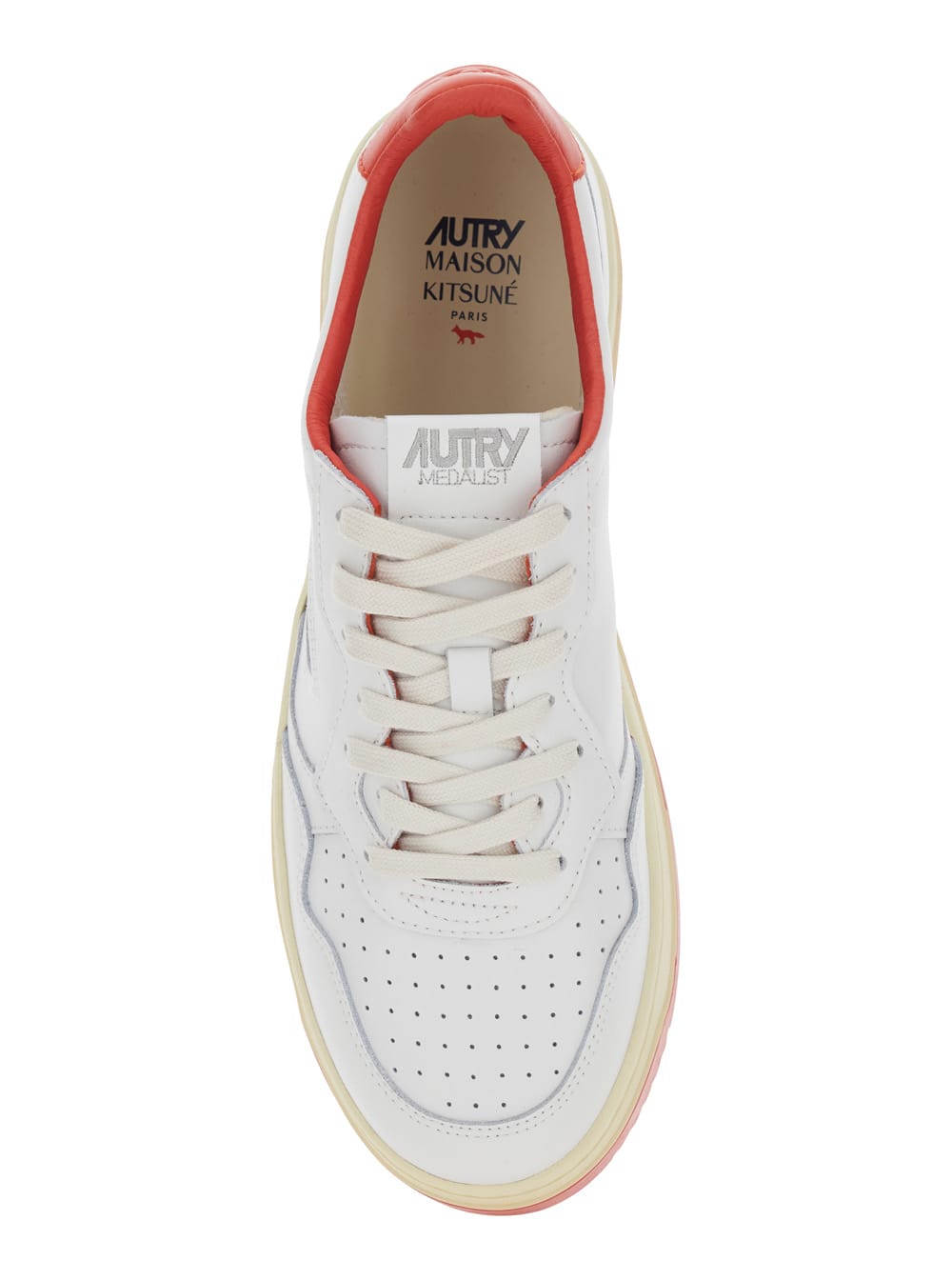 Autry Leather Low-top Sneakers In Blue