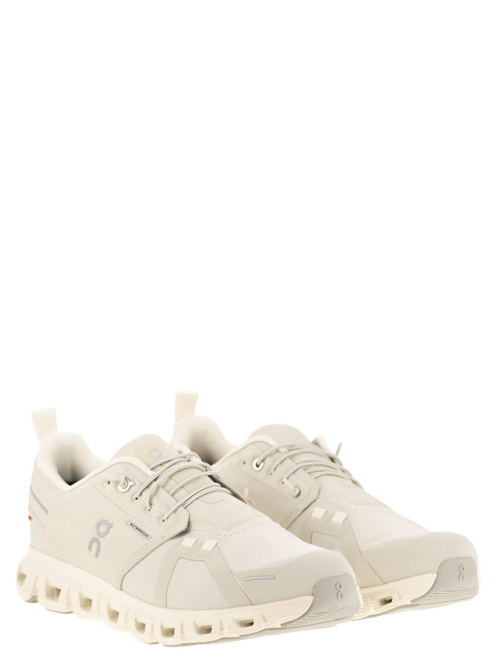 On Mesh Lace-up Sneakers Pull Tab In White