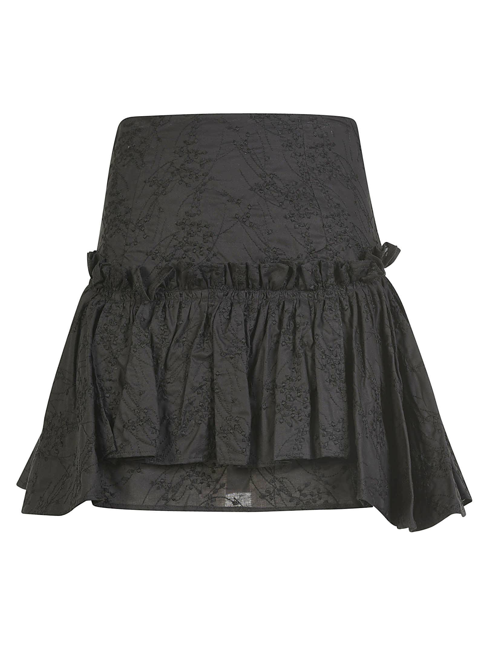 Click to view more detailed imagery on our partner's website Wandering Snagallo Short Skirt In Black