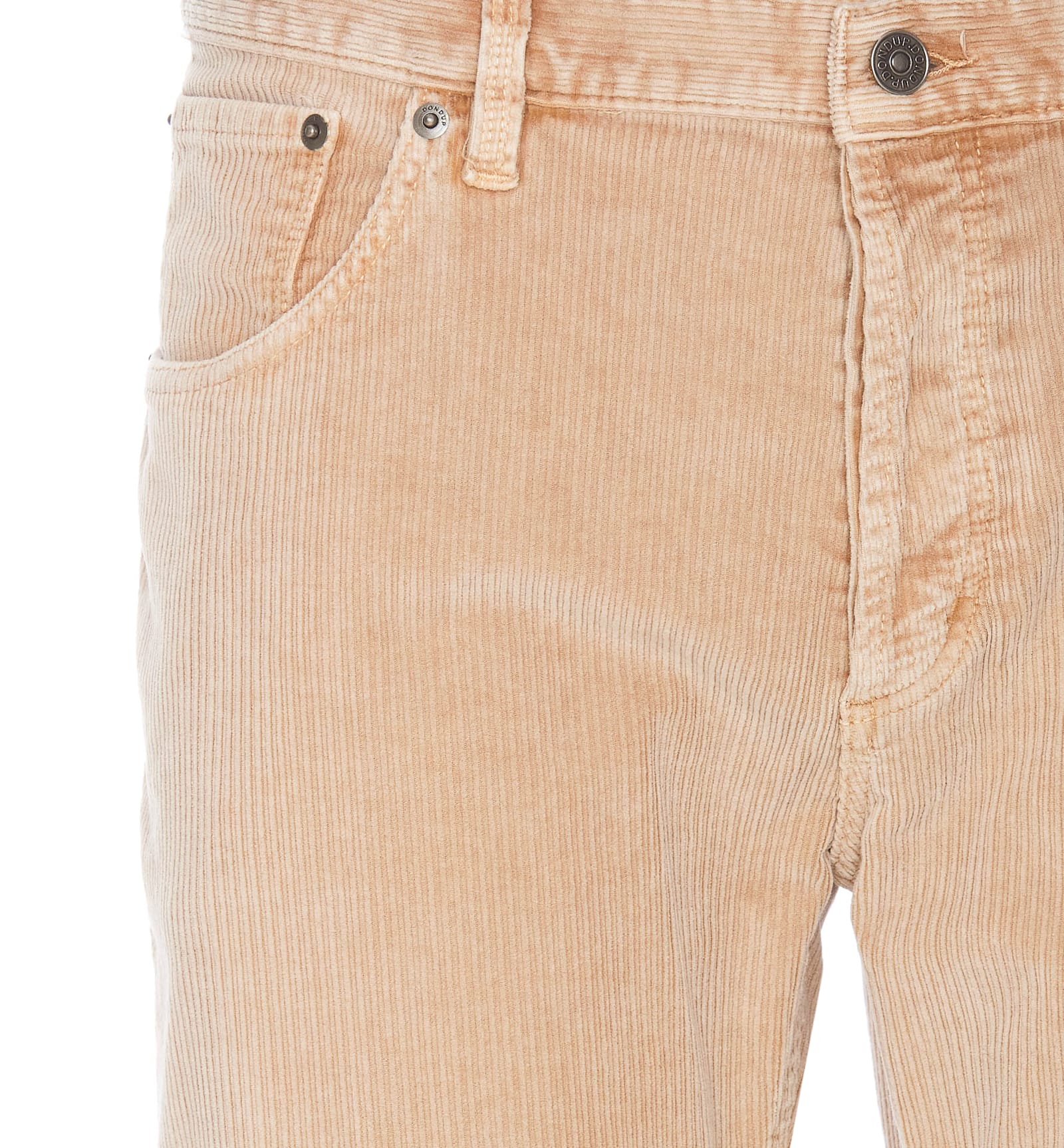 Shop Dondup Brighton Pants In Beige