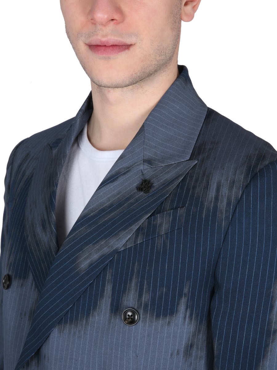 Amiri Men Relaxed Fit Jacket In Blue