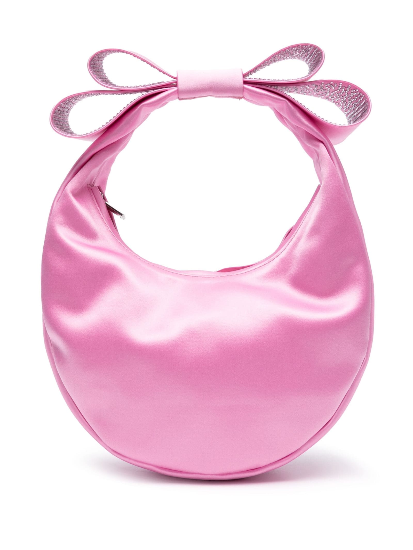Pink Small Cadeau Satin Tote Bag