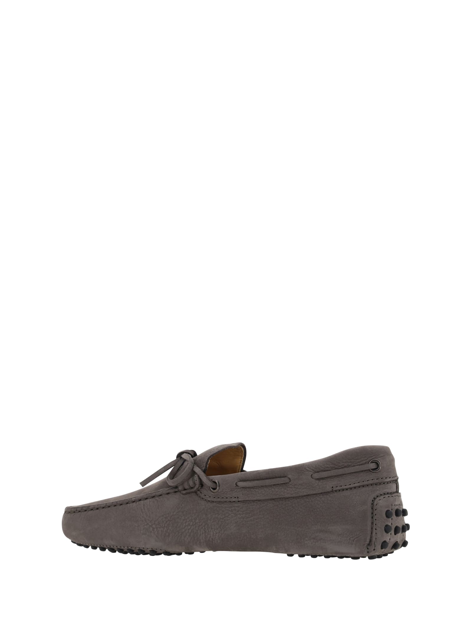 Shop Tod's Loafers In Grey